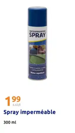 Action Spray imperméable offre