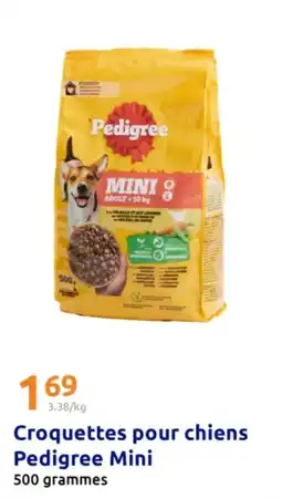 Action Croquettes pour chiens pedigree mini offre