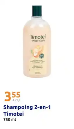 Action Shampoing 2-en-1 timotei offre