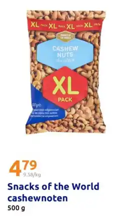 Action Snacks of the world cashewnoten offre