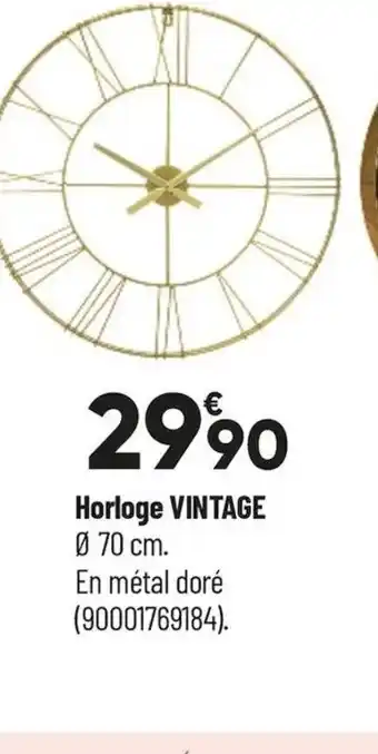 Horloge vintage