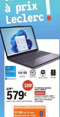 E.Leclerc E.leclerc - parasol hd offre