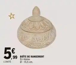 E.Leclerc Boîte de rangement offre