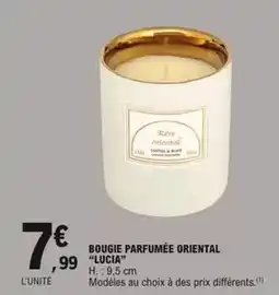 E.Leclerc Bougie parfumée oriental offre