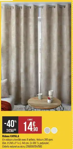 Bricorama Rideau kamala offre