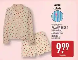 ALDI Pyjama short offre