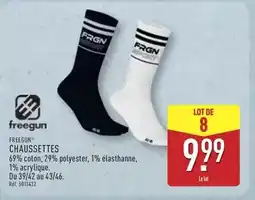 ALDI Freegun - chaussettes offre
