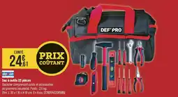 Bricorama Sac à outils 23 pièces offre