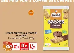 Coccimarket Crêpes fourrées au chocolat st michel offre