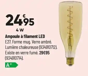 Bricorama Ampoule à filament LED offre
