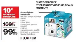 Carrefour Drive Instax - appareil photo instantane offre