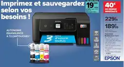 Carrefour Drive Epson - imprimante multifonction offre