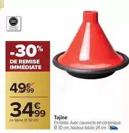 Carrefour Market Tous - tajine offre