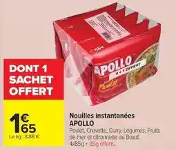 Carrefour Market Apollo - nouilles instantanées offre