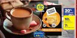 Carrefour Market Carte noire - mega format x60 offre