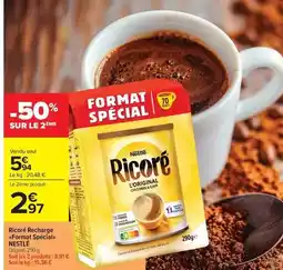Carrefour Market Nestlé - ricoré recharge offre