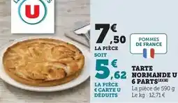 Super U U - tarte normande offre