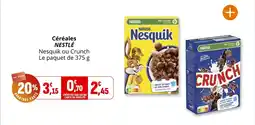 Coccimarket Céréales nestlé offre