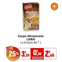 Coccimarket Soupe minestrone liebig offre