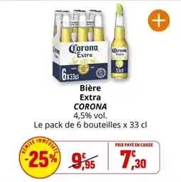 Coccimarket Bière extra corona offre