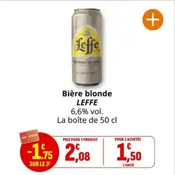 Coccimarket Bière blonde leffe offre