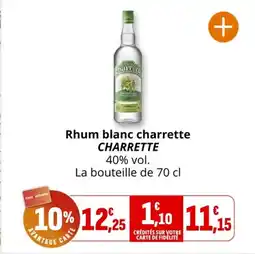 Coccimarket Rhum blanc charrette charrette offre