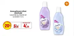Coccimarket Assouplissant dilué soupline offre