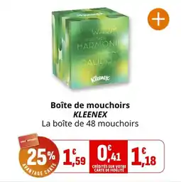 Coccimarket Boîte de mouchoirs kleenex offre