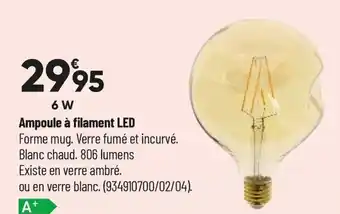 Ampoule à filament LED