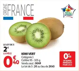 Auchan KIWI VERT offre