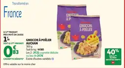 Auchan Gnocchi à poeler auchan offre