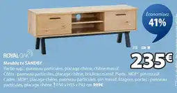 JYSK Royal oak meuble tv sandby offre