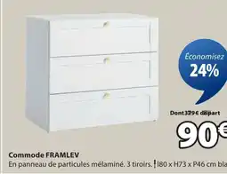 JYSK Commode framlev offre