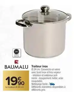 Carrefour Drive Baumalu - traiteur inox offre