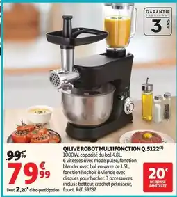 Auchan Supermarché Qilive - robot multifonction q.5122 offre