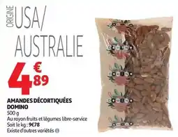 Auchan Supermarché Amandes décortiquées offre