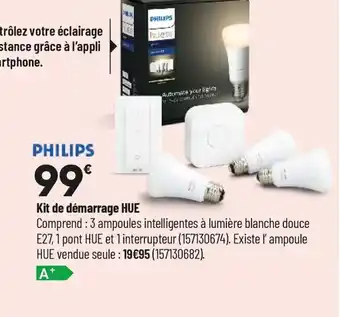 Bricorama Kit de démarrage HUE offre
