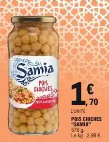 E.Leclerc Samia - pois chiches offre