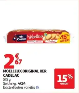 Auchan Moelleux original ker cadelac offre