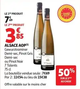 Auchan Alsace aop offre