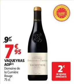 Auchan Vaqueyras aop offre