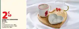 Auchan Le mug coeurs roses actuel offre