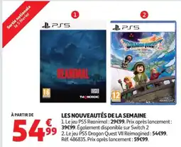 Auchan Les nouveautés de la semaine offre