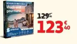 Auchan Sejour en amoureux week-end gourmand offre