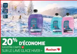 Auchan SUR LE LAVE GLACE HIVER offre