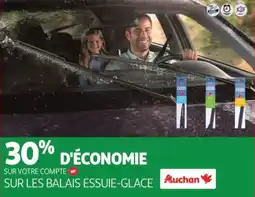 Auchan SUR LES BALAIS ESSUIE-GLACE offre