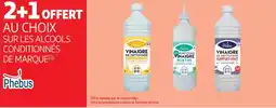 Auchan SUR LES ALCOOLS CONDITIONNÉS DE MARQUE Phebus offre