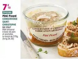 Croque Gel Pâté picard conserverie saint- christophe offre