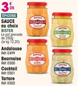 Croque Gel Sauce bister offre