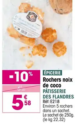 Croque Gel Rochers noix de coco pâtisserie des flandres offre